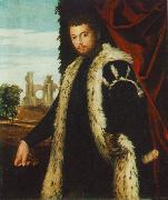 VERONESE (Paolo Caliari) Portrait of a Man awr oil painting artist